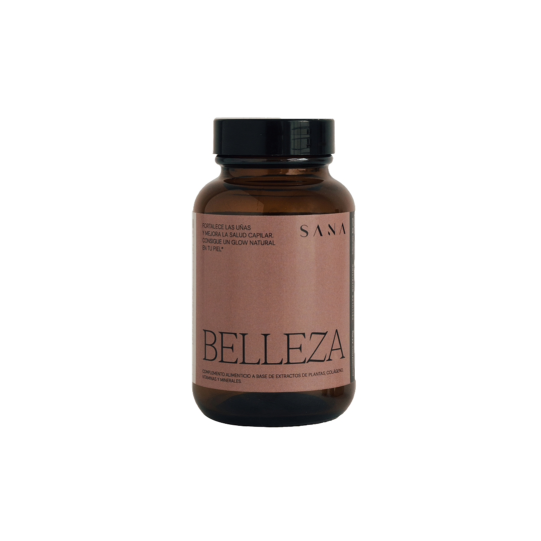 Belleza Supplement by Sana Nutrients – biotin, zinc, and vitamins to support strong hair and nails from within