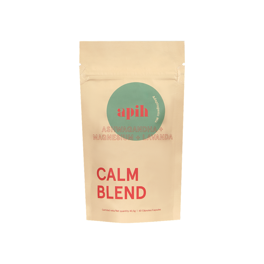 Calm Blend by Apih – capsules to reduce stress, support restful sleep, and promote calmness