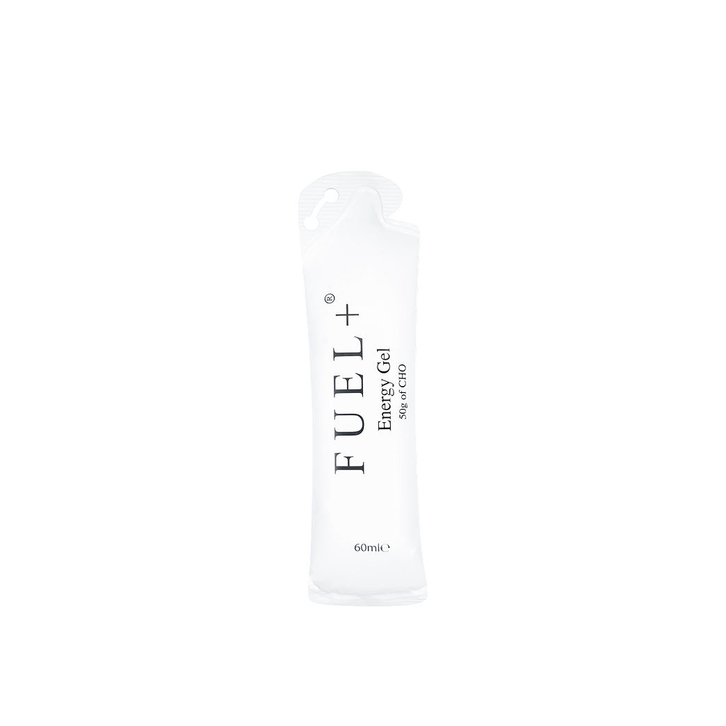 Energy Gel by Fuel Plus – performance gel with 50g of carbs in 2:1 glucose-fructose ratio to prevent fatigue during workouts