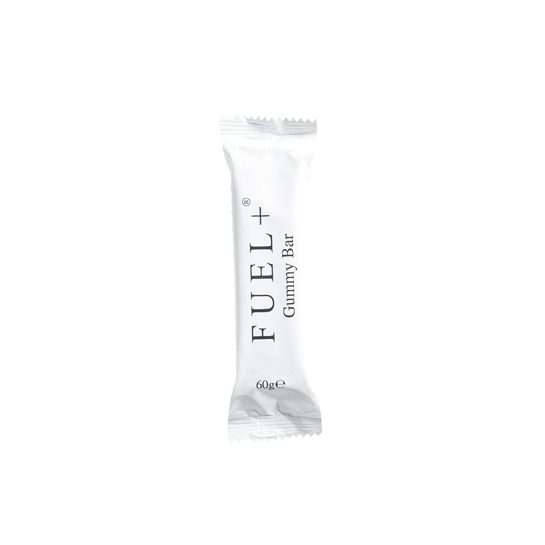 Gummy Bar by Fuel Plus – energy bar with 40g carbs in 2:1 glucose-fructose ratio for optimal endurance performance