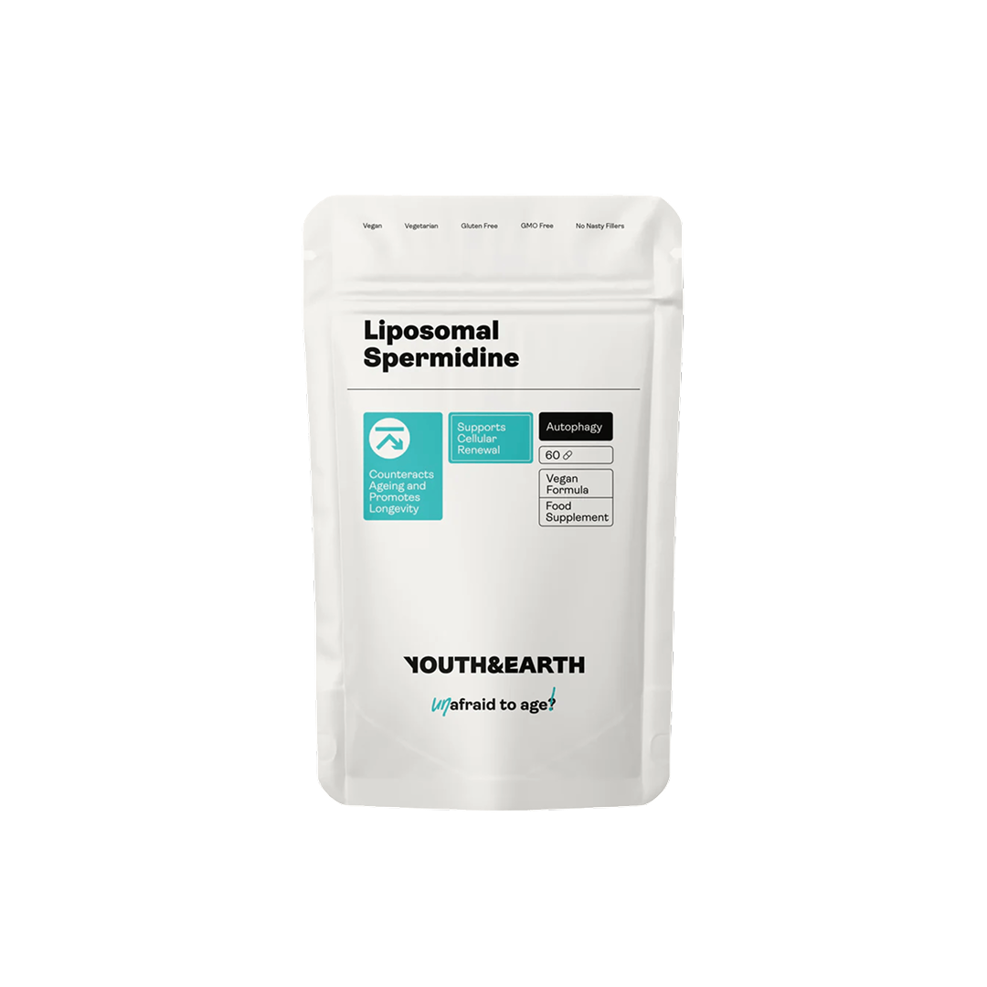 Liposomal Spermidine by Youth & Earth – advanced supplement for cellular regeneration and healthy aging