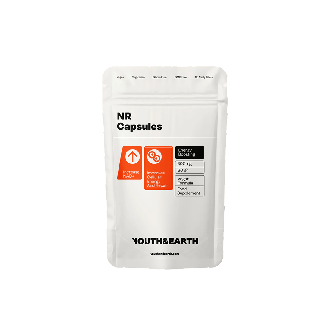 NR Capsules by Youth & Earth – Nicotinamide Riboside supplement to boost NAD+ and support cellular energy