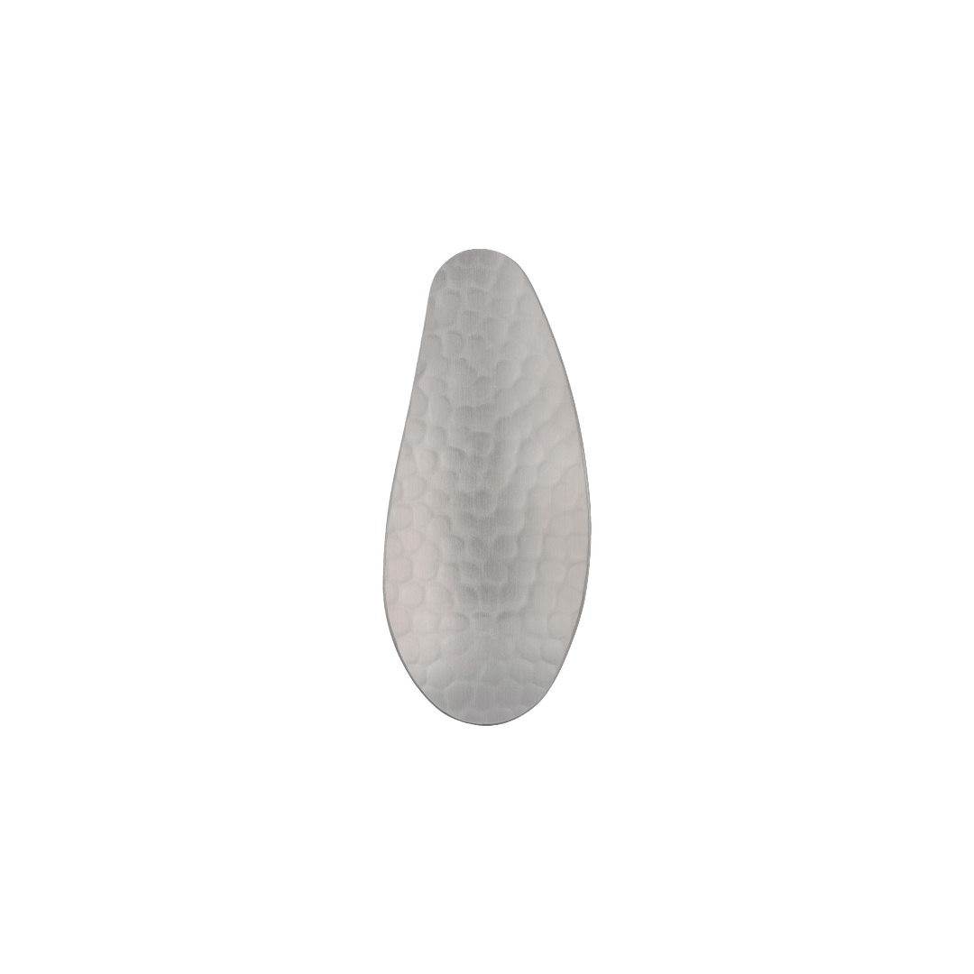 Stainless steel scoop spoon by Maiasa – hand-hammered finish for matcha or loose-leaf tea