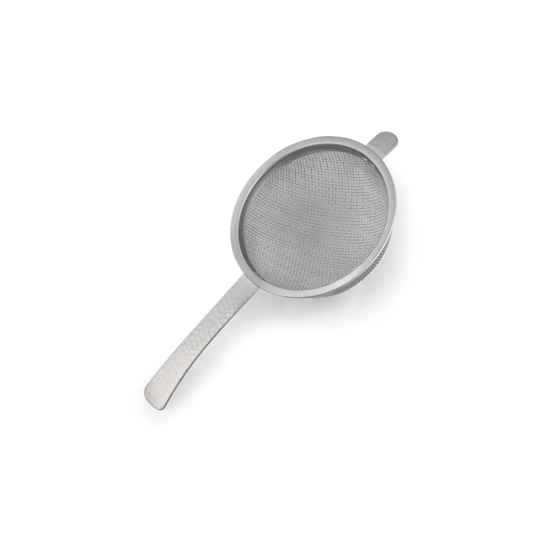 Maiasa Stainless Steel Sieve – elegant handcrafted tea strainer with hammered finish for loose-leaf infusion