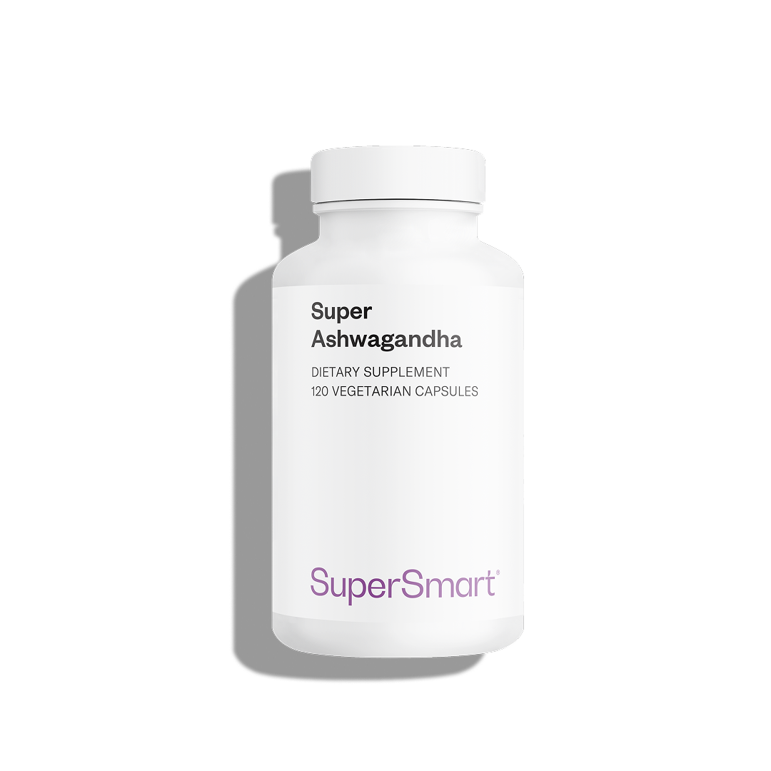 Super Ashwagandha Supplement by Supersmart – organic adaptogen to reduce stress, support emotional balance and cardiovascular health