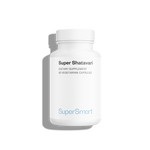 Super Shatavari Supplement by Supersmart – Ayurvedic formula to support hormonal balance and menopause symptom relief