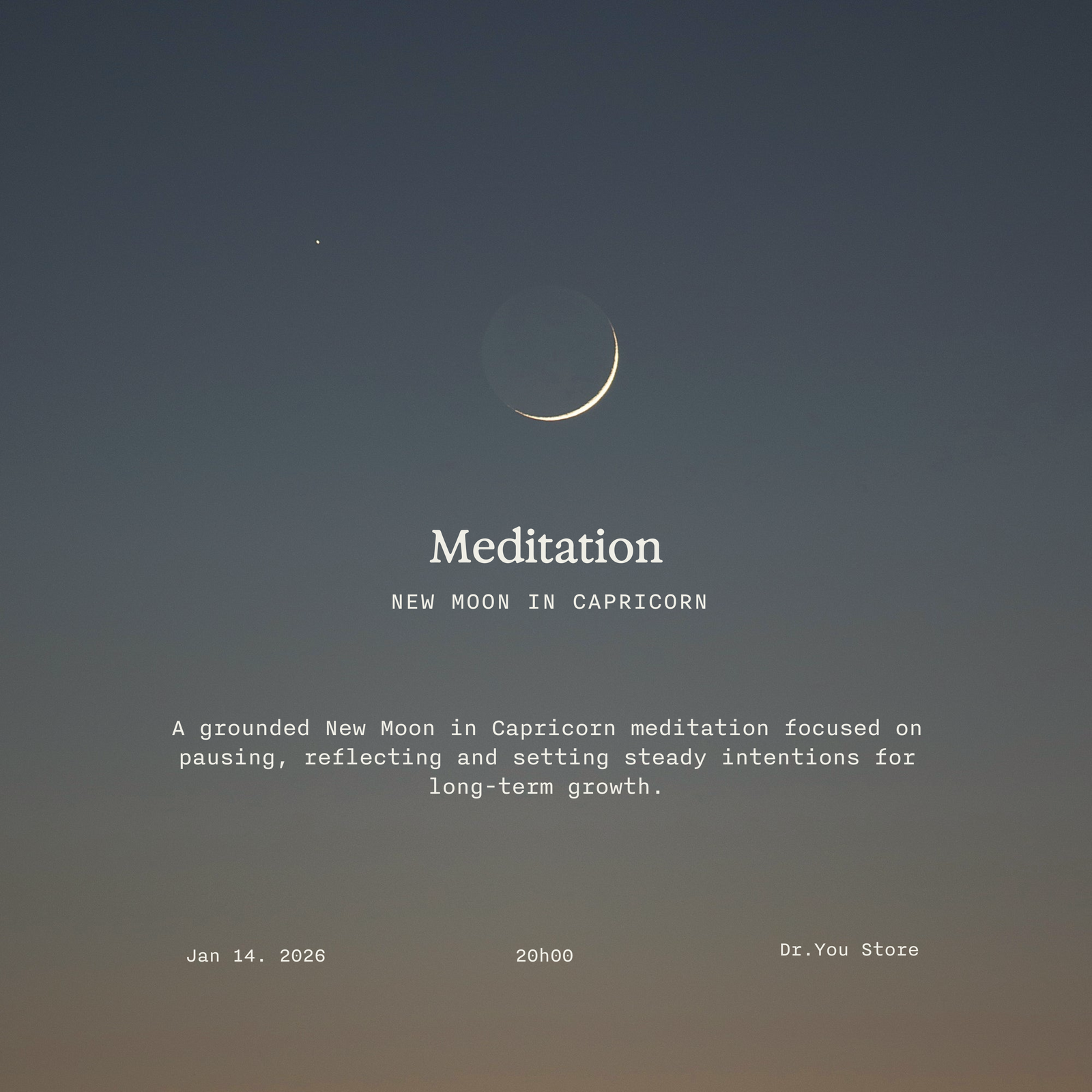 New Moon in Capricorn Meditation