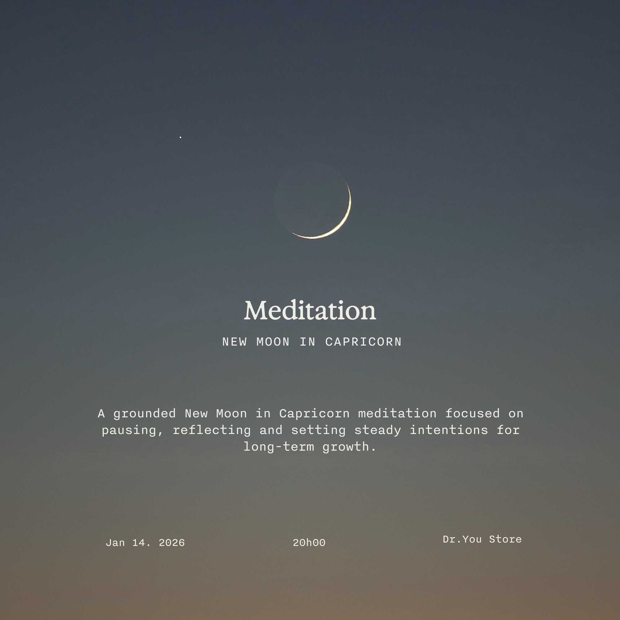 New Moon in Capricorn Meditation