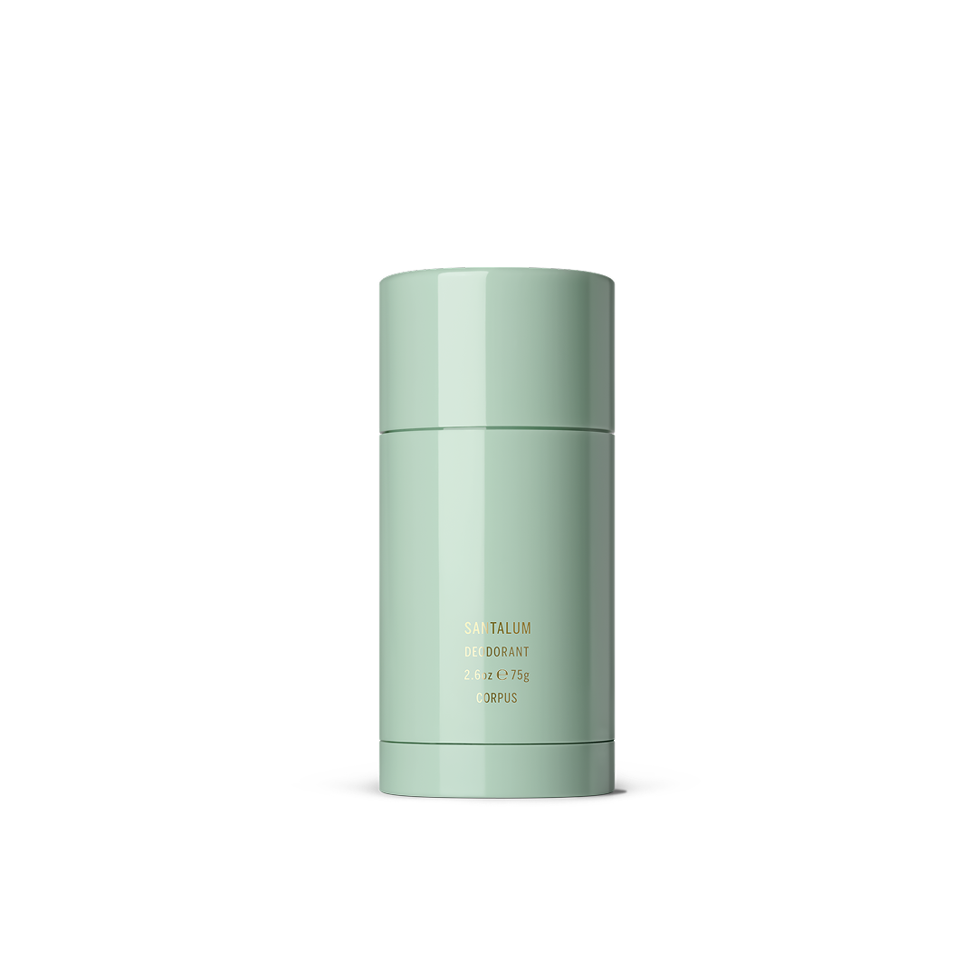 Deodorant Stick Santalum by Corpus – natural water-based gel deodorant with enzymes and plant extracts for long-lasting odor protection