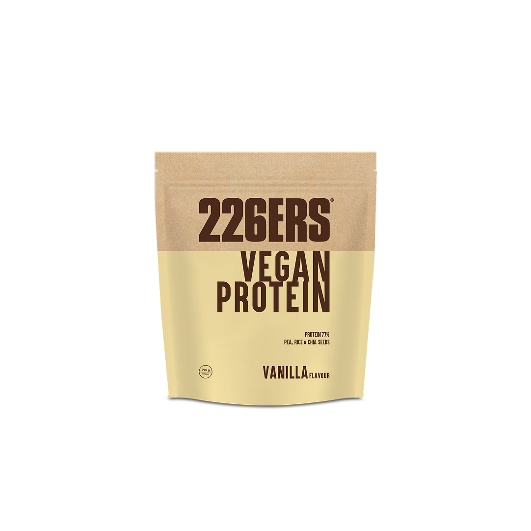 Vegan Protein Vanilla by 226ERS – plant-based protein with pea, rice, chia, and superfoods like moringa and hemp